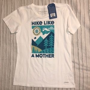 Life is Good women’s “Hike like a Mother” t shirt